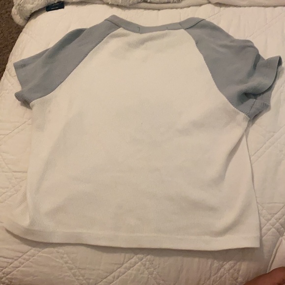 baby tee heaven sent brandy melville top - Picture 3 of 3